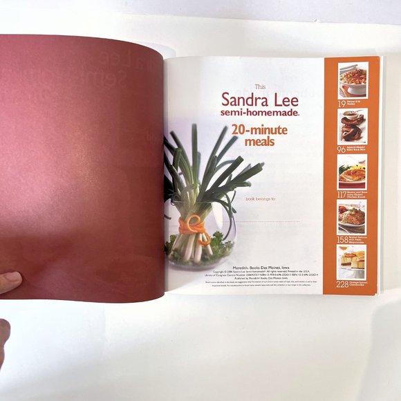 New York Times Best-Selling Author Sandra Lee Semi Homemade Cookbooks- Set of 3 - Picture 4 of 16